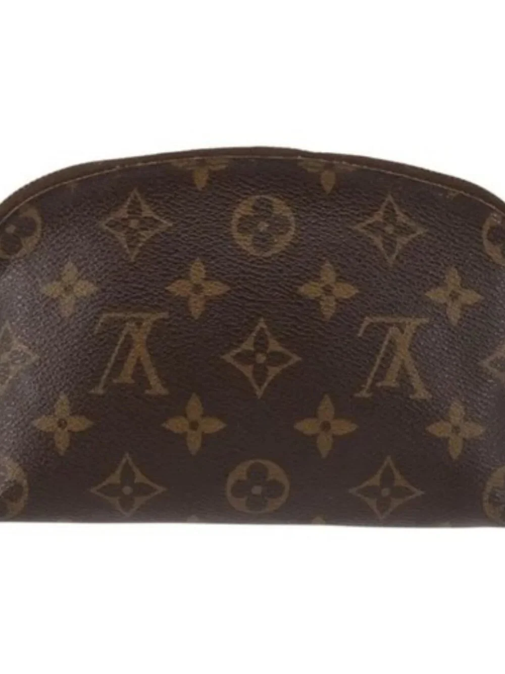 LOUIS VUITTON Monogram Pochette Cosmetic PM Pouch M43998 LV Auth BA6195